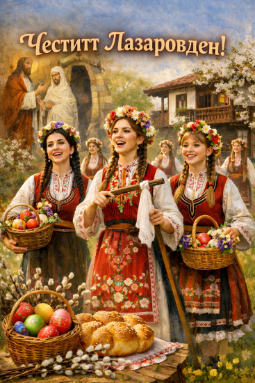 Община Симитли (121), Симитли Инфо (3418), Лазаровден (817), традиции (857), Празник (38), Имен ден (140), Православен календар (745), Лазарова събота (2185)