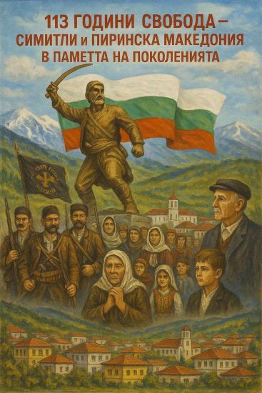 Община Симитли (121), 113-та годишнина от освобождението на Симитли (3202), освобождението на Симитли (2479), 9 октомври (2482), годишнина (1390)