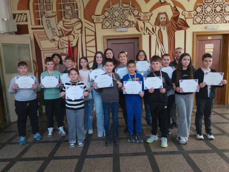 Община Симитли (121), Симитли Инфо (3418), СУ Симитли (216), СУ „Св. Св. Кирил и Методий” (75), ученици от СУ Симитли (3732), международните образователни състезания „Децата на България“