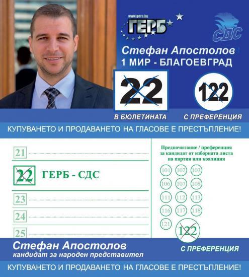 Стефан Апостолов,  избори 2024