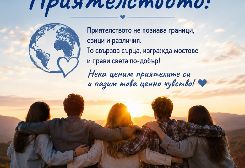 9 юни, международен ден на приятелството, приятелство, приятели