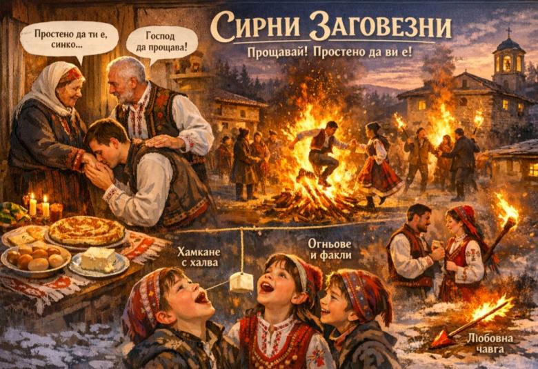 Сирница,  Сирни Заговезни,  Симитли Инфо,  традиции
