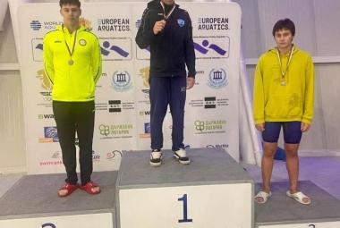 Община Симитли (121), Димитър Докузов (396), бронзови медала, плуване (397)