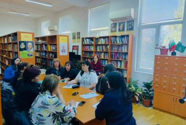 Община Симитли (121), Симитли Инфо (3418), НЧ Климент Охридски (933), обучение (606), библиотекари (3735), библиотечен фонд (3736)