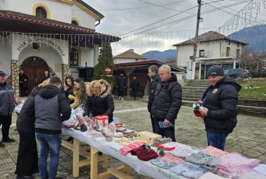 Апостол Апостолов,  базар,  село Полена,параклис света Петка в Полена