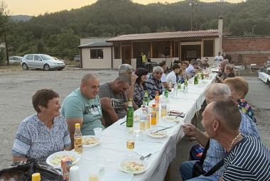 Община Симитли, Апостол Апостолов, квартал Дрънкалица, курбан